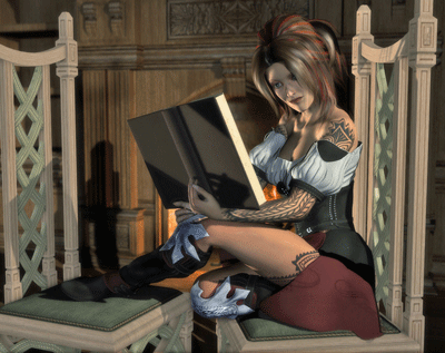 And song visited a library