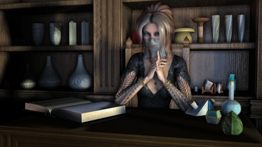 Song preparing a reading